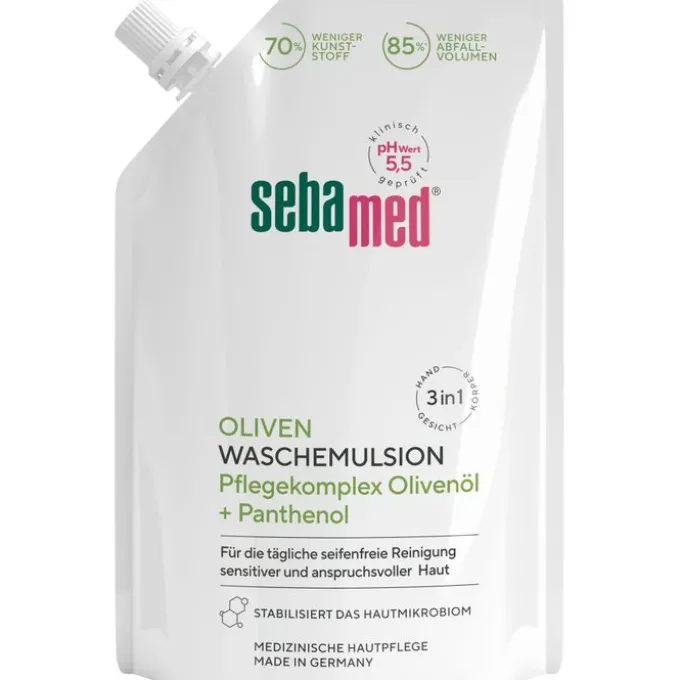 SEBAMED Oliven Waschemulsion Nachfüllbeutel 400 ml