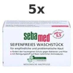 Sebamed Seifenfreies Waschstück 100 g 5x 100 g