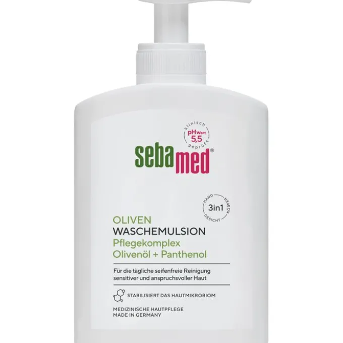 SEBAMED Waschemulsion Oliven+Panthenol 200 ml