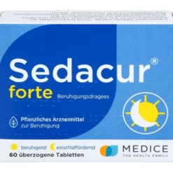 SEDACUR forte Beruhigungsdragees 60 St