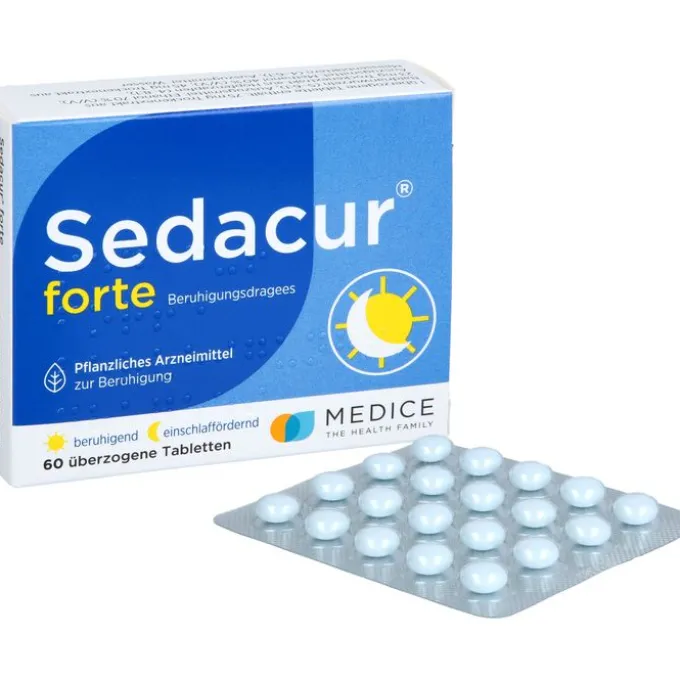 SEDACUR forte Beruhigungsdragees 60 St
