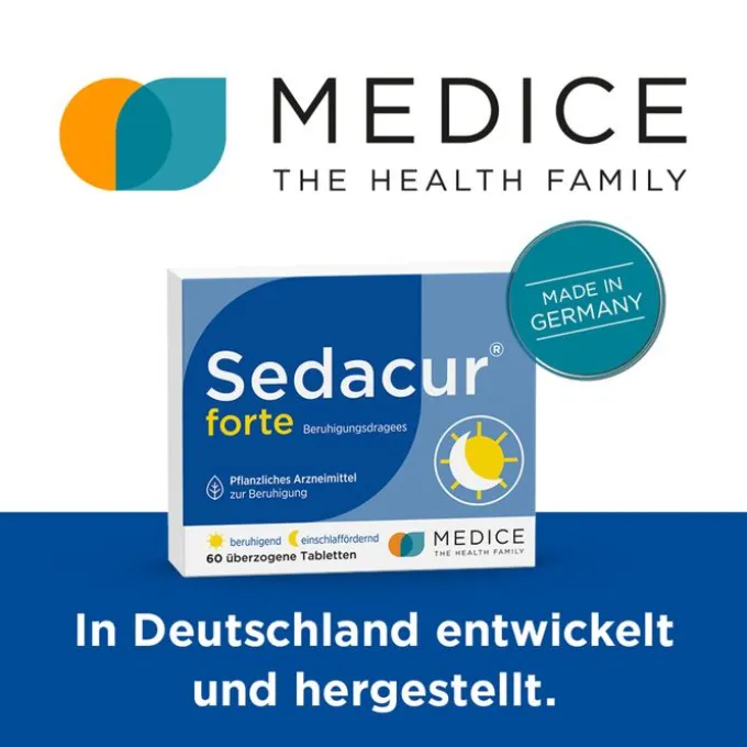 SEDACUR forte Beruhigungsdragees 60 St