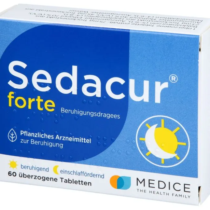 SEDACUR forte Beruhigungsdragees 60 St