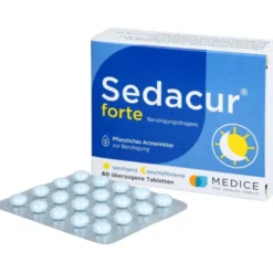 SEDACUR forte Beruhigungsdragees 60 St