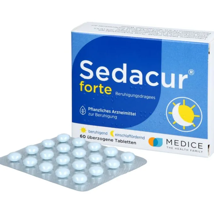 SEDACUR forte Beruhigungsdragees 60 St