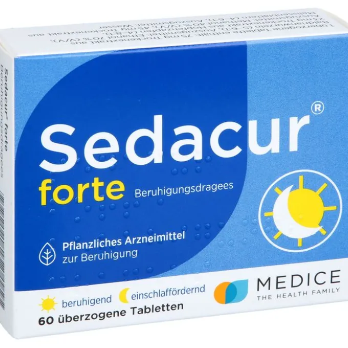 SEDACUR forte Beruhigungsdragees 60 St