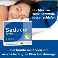 SEDACUR forte Beruhigungsdragees 60 St
