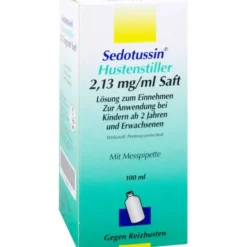SEDOTUSSIN Hustenstiller Saft 100 ml