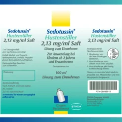 SEDOTUSSIN Hustenstiller Saft 100 ml