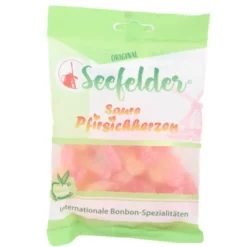 SEEFELDER saure Pfirsichherzen KDA 100 g