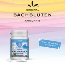 SELBSTVERTRAUEN Kaugummi nach Dr.Bach 40 Stück