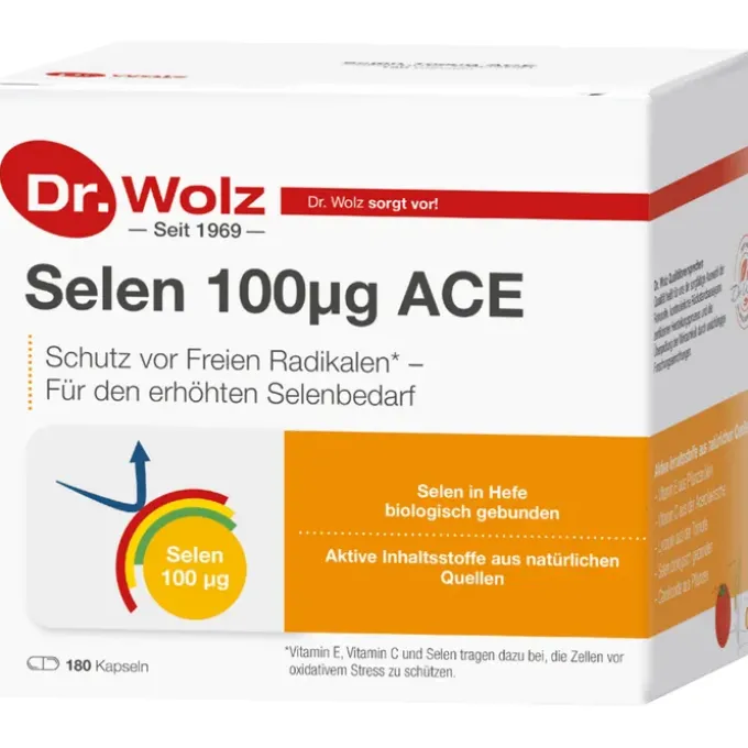 SELEN ACE 100 μg 180 Tage Kapseln 180 Stück