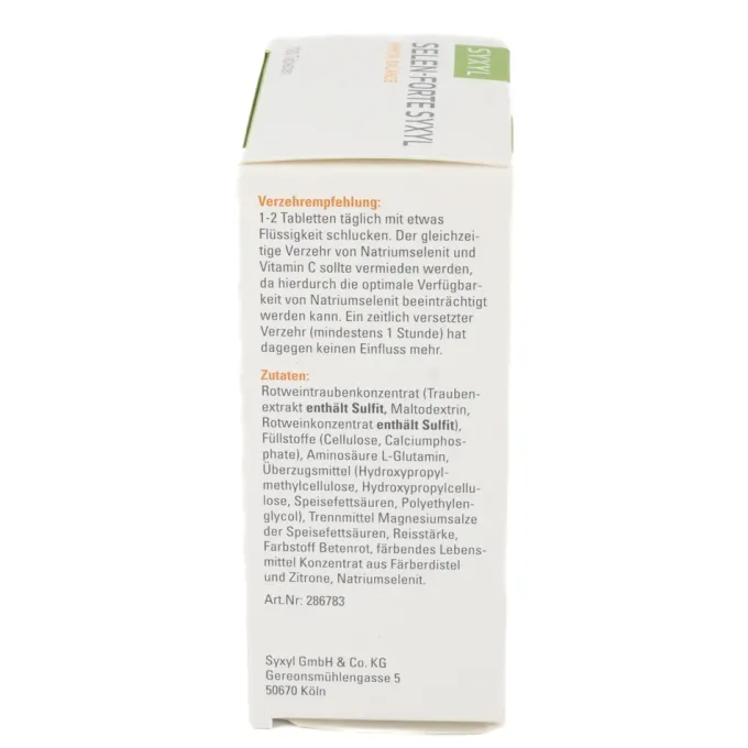 SELEN FORTE Syxyl Tabletten 100 Stück
