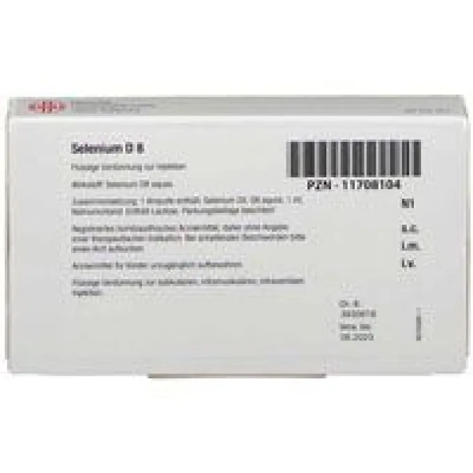 SELENIUM D 8 Ampullen 8X1 ml