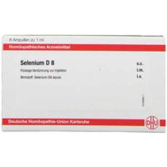 SELENIUM D 8 Ampullen 8X1 ml