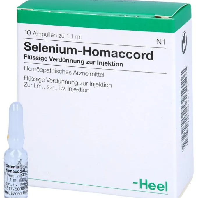 SELENIUM HOMACCORD Ampullen 10 St