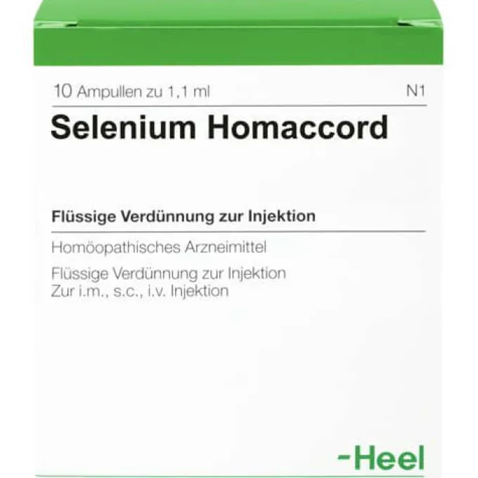 SELENIUM HOMACCORD Ampullen 10 St