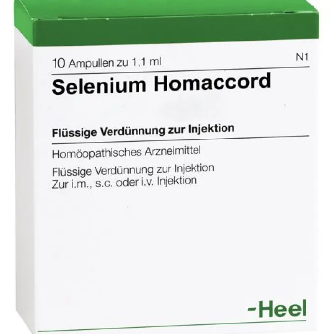 SELENIUM HOMACCORD Ampullen 10 St