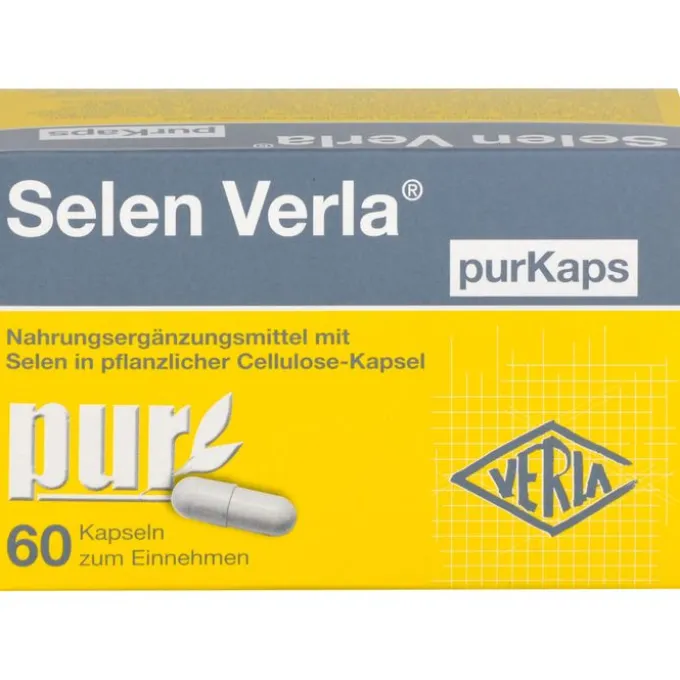 SELEN VERLA purKaps 60 Stück