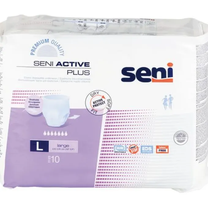 SENI Active Inkontinenzpants plus L 10 St