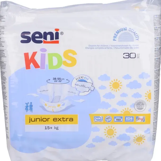 SENI Kids Junior Inkontinenzslip extra 15+ kg 30 St