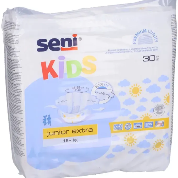 SENI Kids Junior Inkontinenzslip extra 15+ kg 30 St