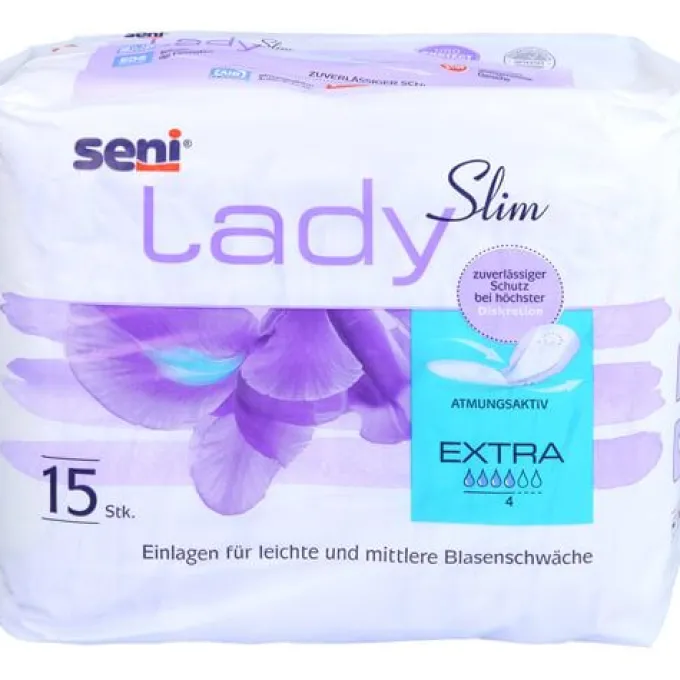 SENI Lady Slim Inkontinenzeinlage extra 15 St