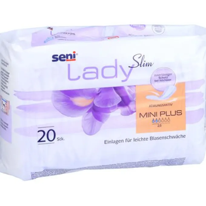 SENI Lady Slim Inkontinenzeinlage mini plus 20 St