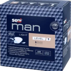 SENI Man Inkontinenzeinlage light Level 1 15 St