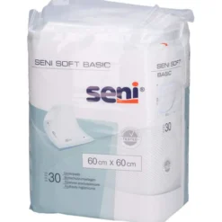SENI Soft Basic Bettschutzunterlage 60x60 cm 30 St