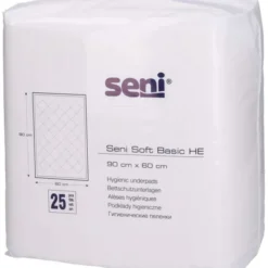 SENI Soft Basic HE Bettschutzunterlage 60x90 cm 25 St