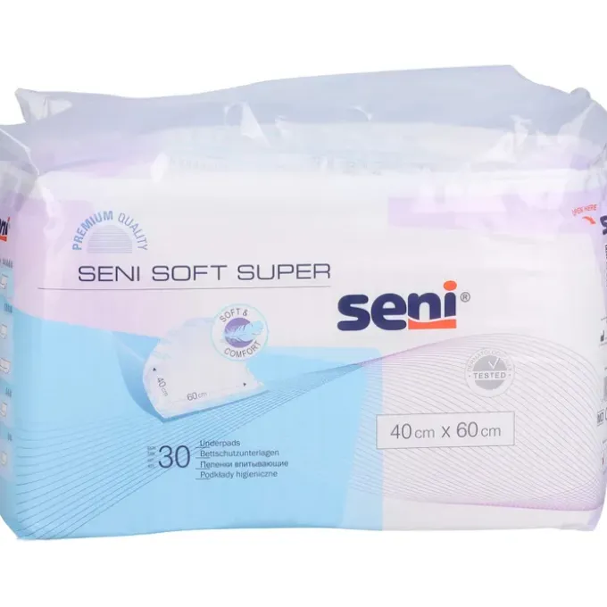 SENI Soft Super Bettschutzunterlage 40x60 cm 30 St