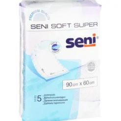 SENI Soft Super Bettschutzunterlage 60x90 cm 5 St
