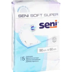 SENI Soft Super Bettschutzunterlage 60x90 cm 5 St