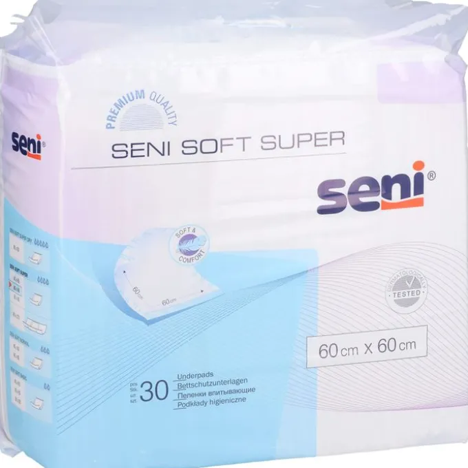 SENI Soft Super Bettschutzunterlage 60x60 cm 30 St