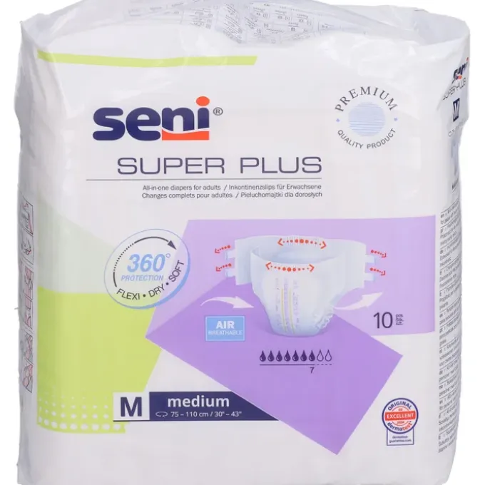 SENI Super Plus Inkontinenzslip M 10 St