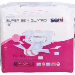 SENI Super Quatro Inkontinenzslip L 10 St