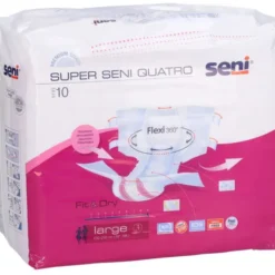 SENI Super Quatro Inkontinenzslip L 10 St