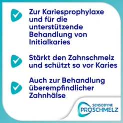 SENSODYNE ProSchmelz Fluorid Gelee 25 g