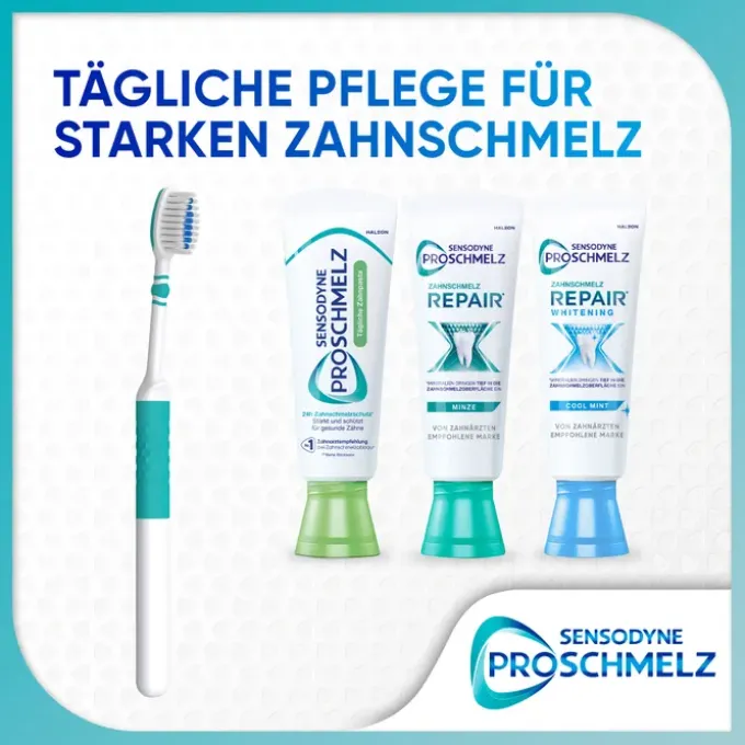 SENSODYNE ProSchmelz Zahnbürste extra weich 1 St