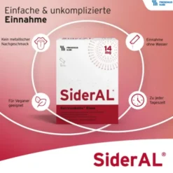 SiderAL® Eisen 14mg Cola bei erhöhtem Eisenbedarf 30 Stück