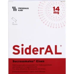 SiderAL® Eisen 14mg Cola bei erhöhtem Eisenbedarf 30 Stück
