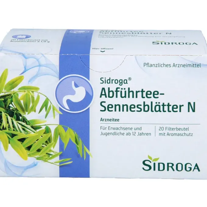 SIDROGA Abführtee-Sennesblätter N Filterbeutel 20 g