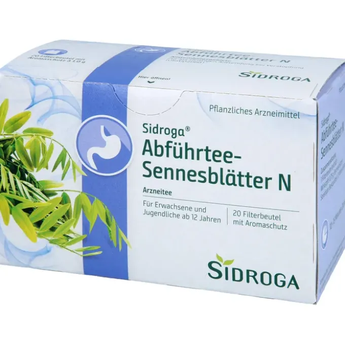 SIDROGA Abführtee-Sennesblätter N Filterbeutel 20 g