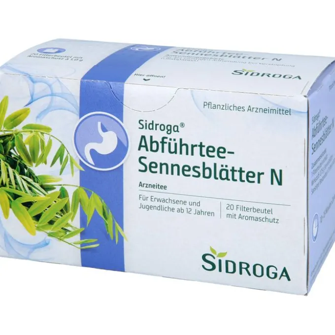 SIDROGA Abführtee-Sennesblätter N Filterbeutel 20 g