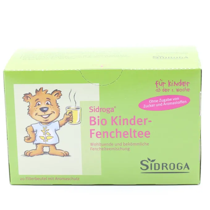 SIDROGA Bio Kinder-Fencheltee Filterbeutel 20 Stück