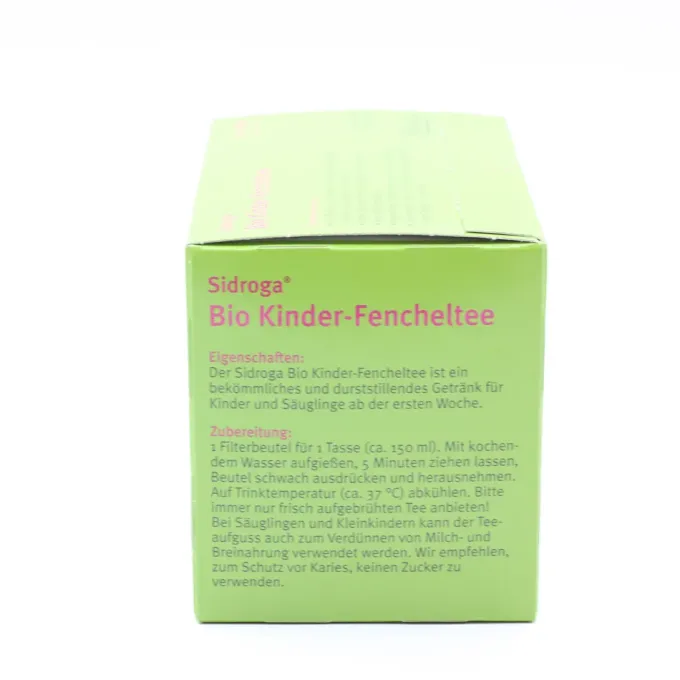 SIDROGA Bio Kinder-Fencheltee Filterbeutel 20 Stück