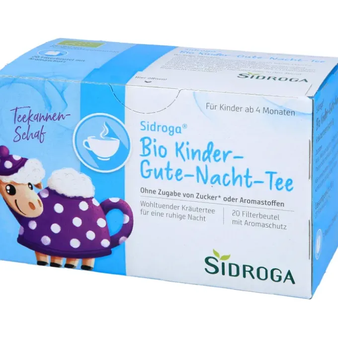 SIDROGA Bio Kinder-Gute-Nacht-Tee Filterbeutel 20 Stück