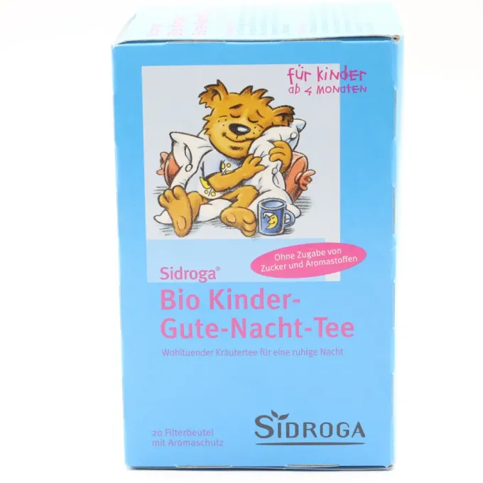 SIDROGA Bio Kinder-Gute-Nacht-Tee Filterbeutel 20 Stück