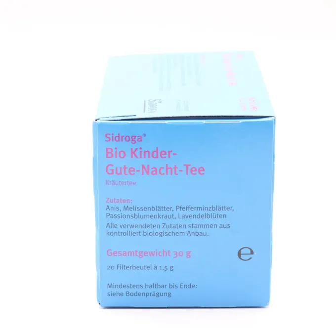 SIDROGA Bio Kinder-Gute-Nacht-Tee Filterbeutel 20 Stück